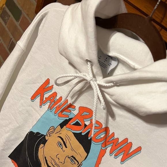 Sz L Kane Brown Soft Cotton Champion Cozy Pullover Hoodie Sweatshirt - Picture 9 of 11